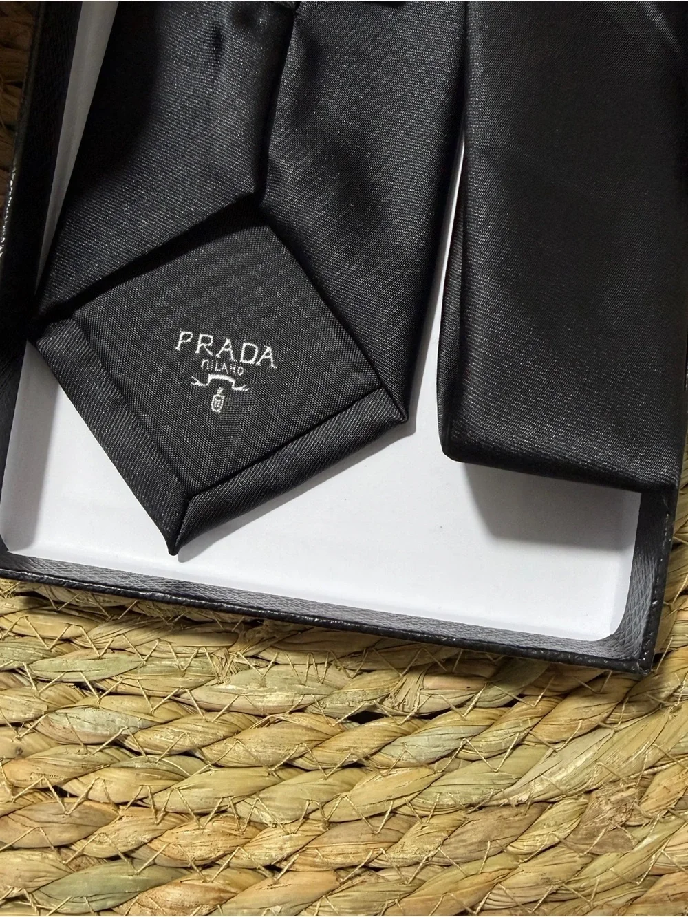 Prada Linea Rossa sleek black